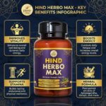 Hind Herbo Max – Herbal Energy, Stamina & Vitality Booster - Image 3